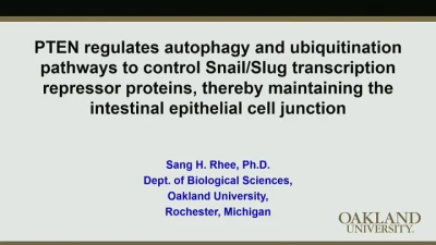 Thumbnail for AGA Cellular & Molecular Gastroenterology (CMG) Section Distinguished Abstract Plenary