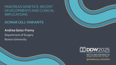 Thumbnail for Pancreatitis Genetics: Recent Developments and Clinical Implications