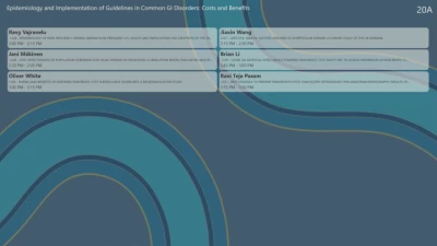 Thumbnail for Epidemiology and Implementation of Guidelines in Common GI Disorders: Costs and Benefits