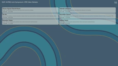 Thumbnail for SSAT-AHPBA Joint Symposium: HPB Video Debates