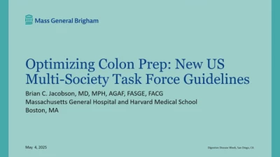 Thumbnail for New Quality Indicators for Colonoscopy and How to Achieve Them