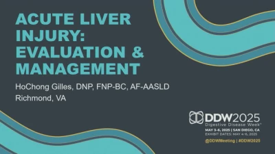 Thumbnail for Inpatient Management of Liver Disease for the GI APP