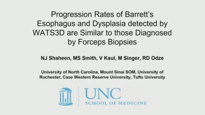 Thumbnail for Maximizing Yield of Surveillance in Barrett's Esophagus