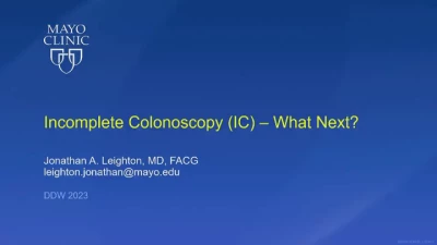 Thumbnail for ASGE Common Challenges in Colonoscopy