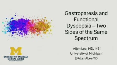 Thumbnail for Challenging Clinical Controversies in Neurogastroenterology