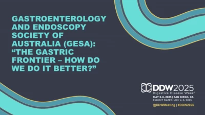 Thumbnail for Gastroenterology and Endoscopy Society of Australia (GESA): "The Gastric Frontier - How Do We Do It Better?