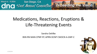 Thumbnail for Medications, Reactions, Eruptions and Life Threatening Events