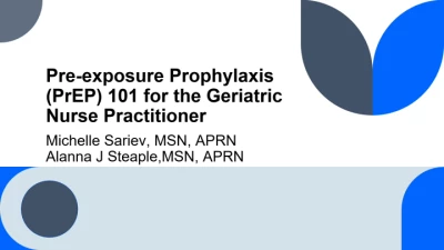 Thumbnail for PrEP 101 for the NP Primary Care Provider