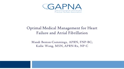 Thumbnail for Optimal Medical Management for Heart Failure and Atrial Fibrillation