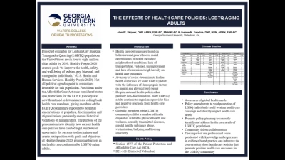 Thumbnail for The Effects of Healthcare Policies on LGBTQ Aging Adults