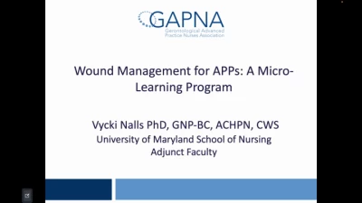 Thumbnail for Palliative Wound Care