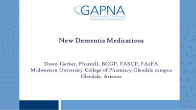 Thumbnail for New Dementia Medications