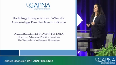 Thumbnail for Radiology Interpretations: What the Gerontology Provider Needs to Know