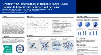 Thumbnail for Creating WOC Interventions in Response to Age-Related Barriers to Ostomy Independence and Self-Care
