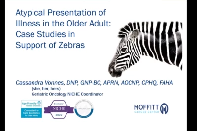 Thumbnail for Atypical Presentation of Illness in the Older Adult: Case Studies in Support of Zebras