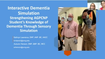 Thumbnail for Classroom Interactive Dementia Simulation: Strengthening AGPCNP Students’ Knowledge of Dementia Through Sensory Simulation