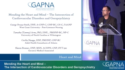Thumbnail for Mending the Heart and Mind – The Intersection of Cardiovascular Disorders and Geropsychiatry