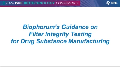 Thumbnail for BioPhorum Closure Playbook & Filter Integrity Testing