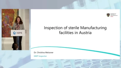 Thumbnail for Implementation of Annex 1 - GMP Inspector's View