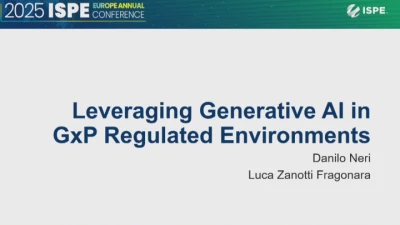 Thumbnail for Leveraging Generative AI in GxP Regulated Environments