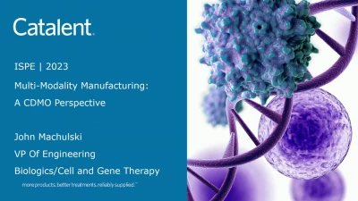 Thumbnail for Multi-Modalilty Manufacturing: A CDMO Perspective