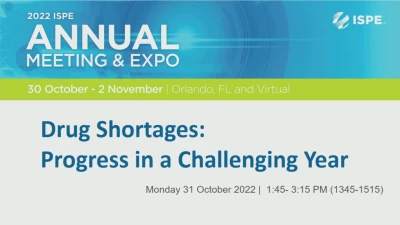 Thumbnail for Drug Shortages: Progress in a Challenging Year