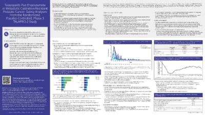 Thumbnail for JL1130ES: Talazoparib (TALA) plus enzalutamide (ENZA) in metastatic castration-resistant prostate cancer (mCRPC): safety analyses from the randomized, placebo (PBO)-controlled, phase 3 TALAPRO-2 study