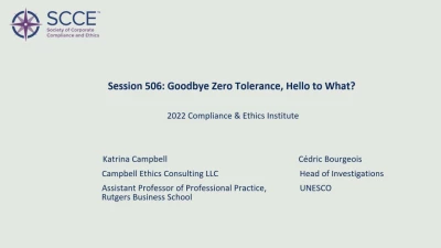 Thumbnail for 506 Goodbye Zero Tolerance, Hello to What?