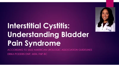 Thumbnail for Interstitial Cystitis: Understanding Bladder Pain Syndrome