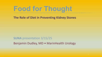 Thumbnail for Food for Thought: The Role of Diet in Preventing Kidney Stones