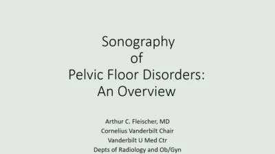 Thumbnail for Sonographic Evaluation of the Pelvic Floor
