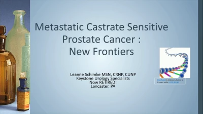 Thumbnail for Lunch Symposium: Metastatic Hormone-Sensitive Prostate Cancer: New Treatment Options