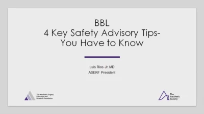 Thumbnail for The 4 Key Safety Advisory and Tips – You Have to Know – Narcotics, DVT, Virus, BBL